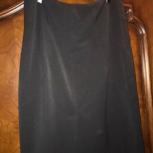 Grace Elements, black skirt, front pockets size 12